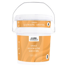 Golvfärg Epoxy 2-komponent Ljusgrå 5 kg Luxi
